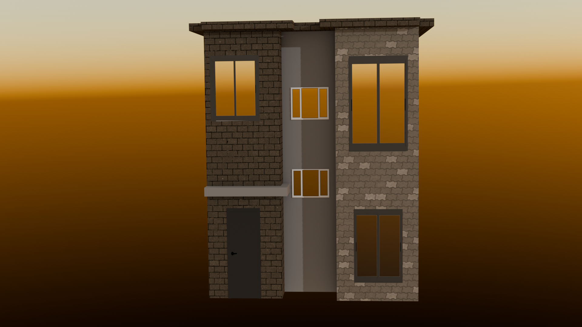 Modern Architecture House 3D model