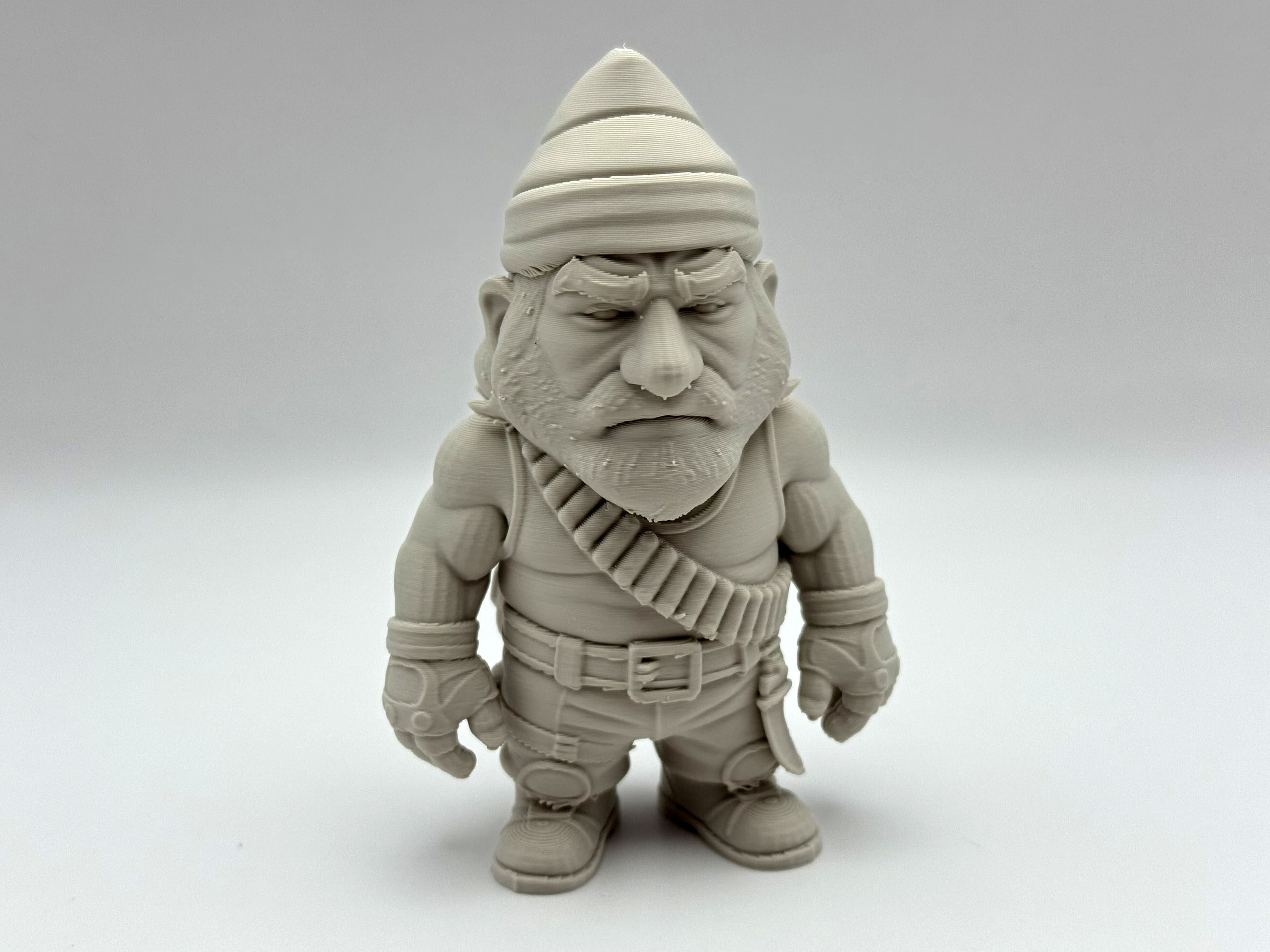 Rambo Garden Gnome