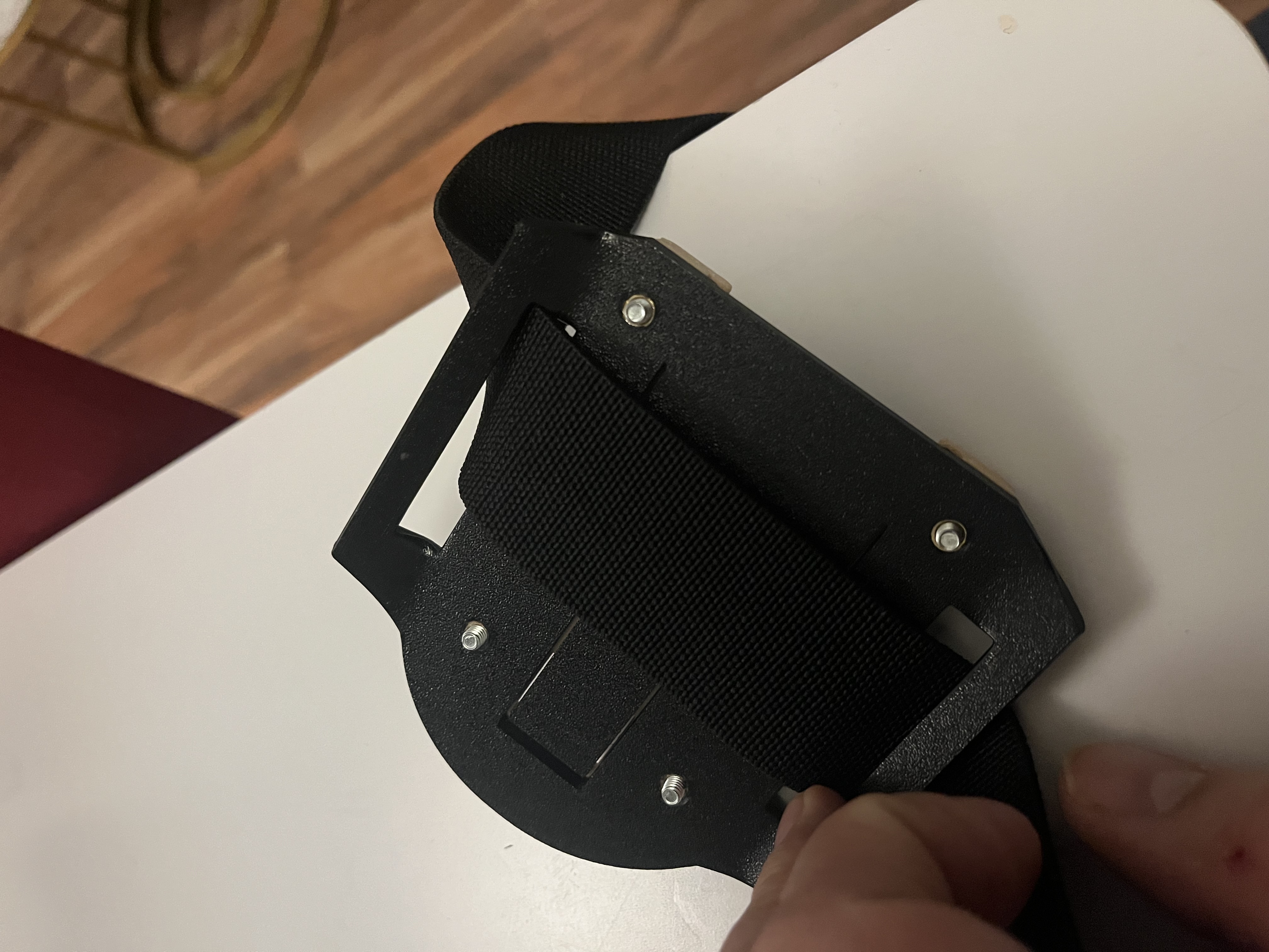 universal belt holder, quick release 360 rotation, knife /univerzální držák na opasek,rychloupínací 360 otáčení,nůž/ — thumbnail 5