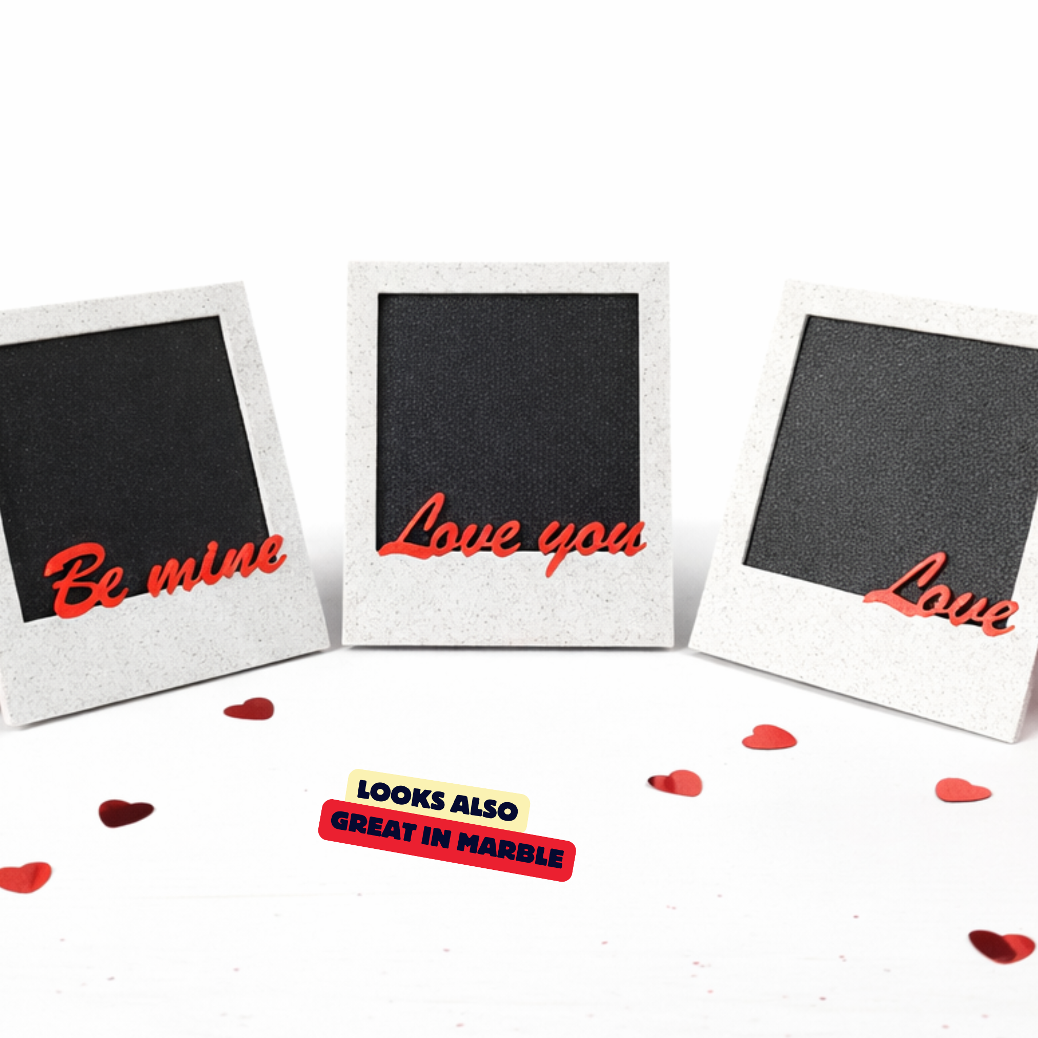 POLAROID PHOTO FRAME / PHOTO STAND / VALENTINES GIFT / MODERN HOMEDECOR / DECORATIONS — miniatura 7