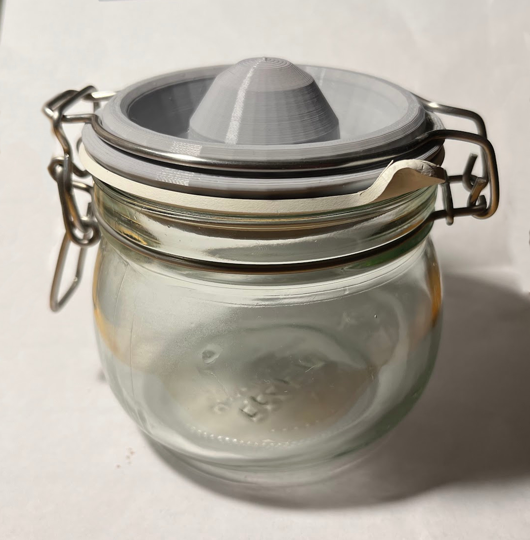 Fermentation cap / lid for IKEA KORKEN by Aleš Chlád Download free