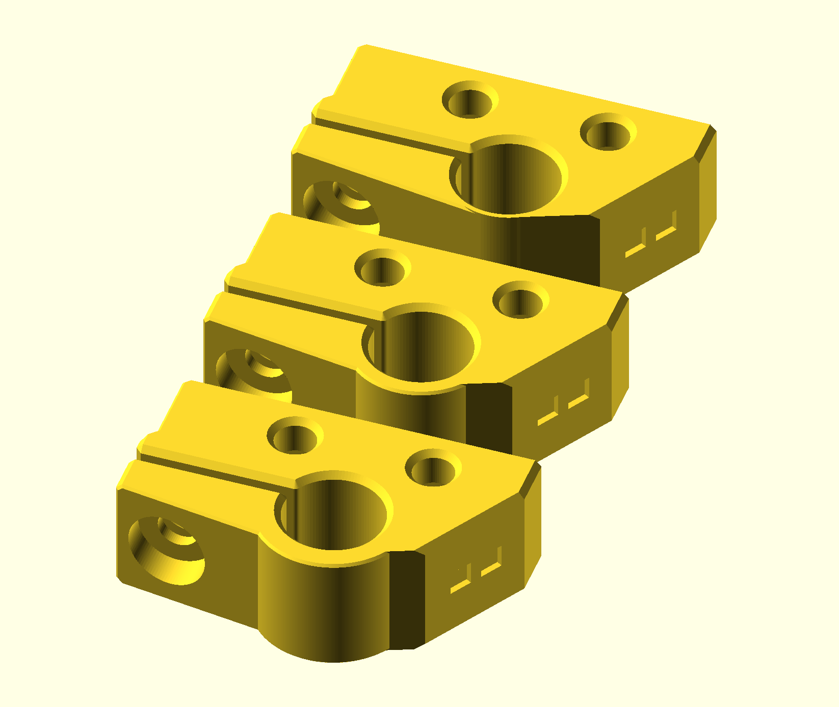 Prusa MK4/MK3.9 y-rod-holder with thicker/stronger top