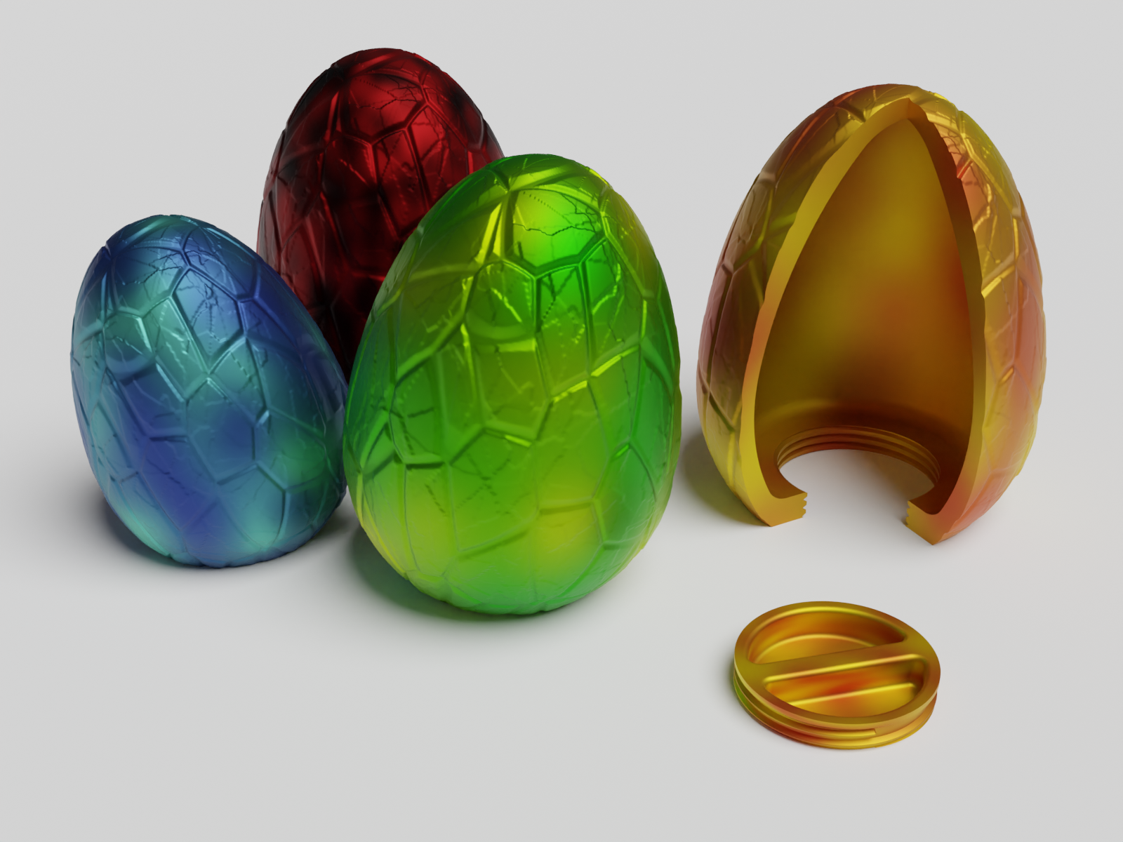 Threaded Dragon Egg