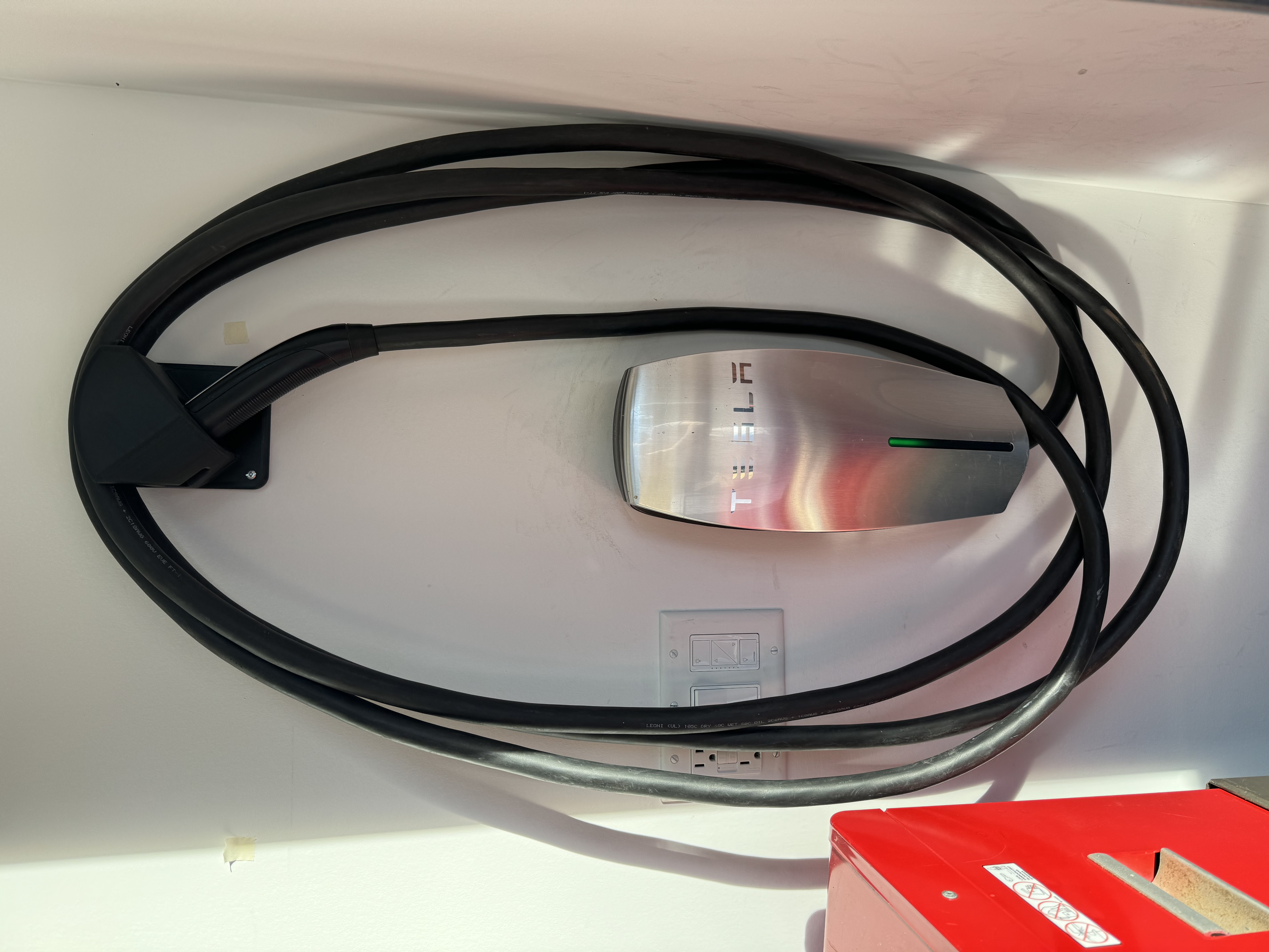 tes•LAX Brand NACS Premium Quality Charging Cable Organizer Hook Holder, Durable & Compact, Ideal for Home and Office Use, Sideways Space Saving Design, Compatible with Various Cable Types - Perfect for Tidy & Clutter-Free Environments
