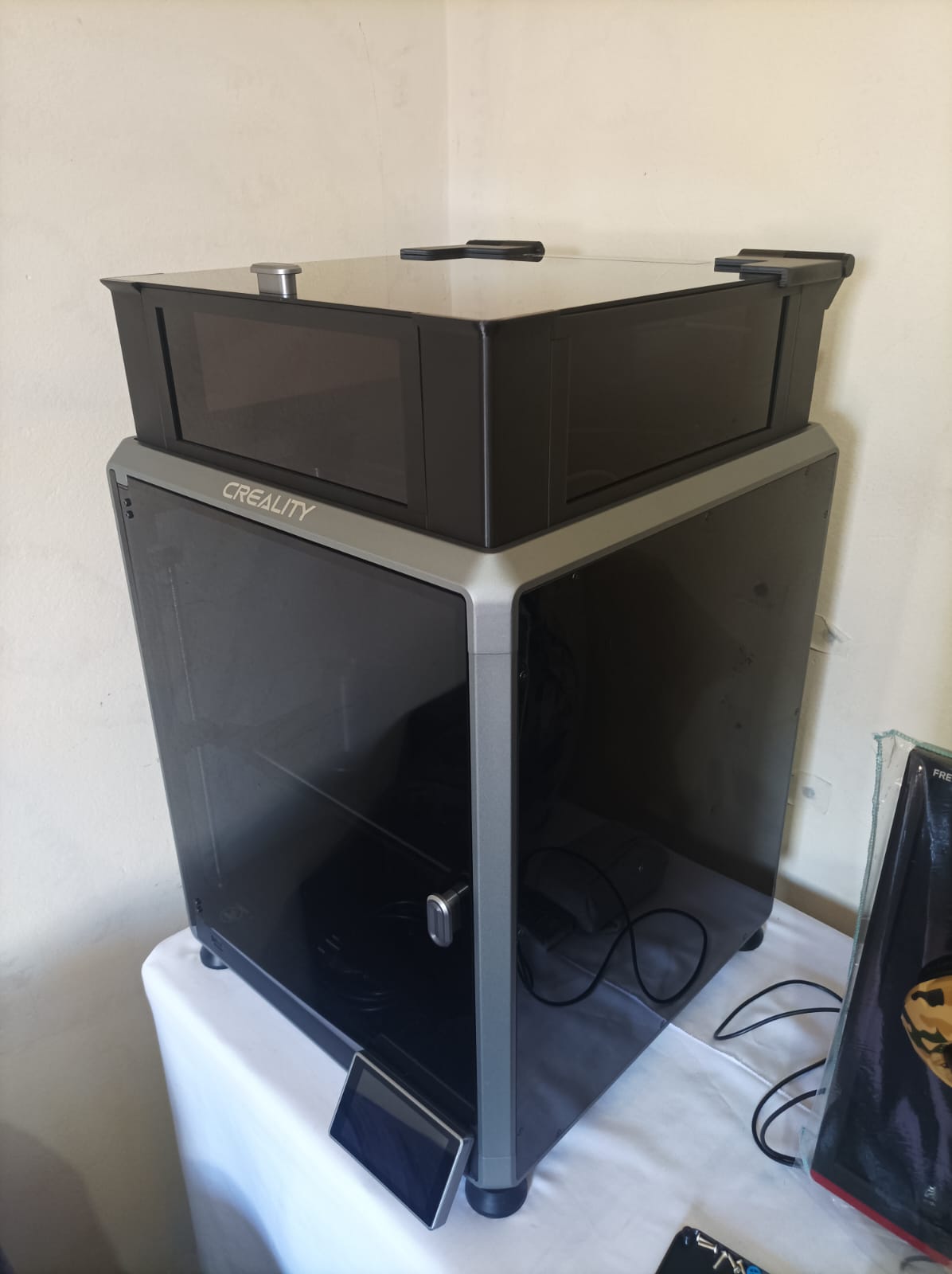Extended Riser with Spool Holder for K1 Max