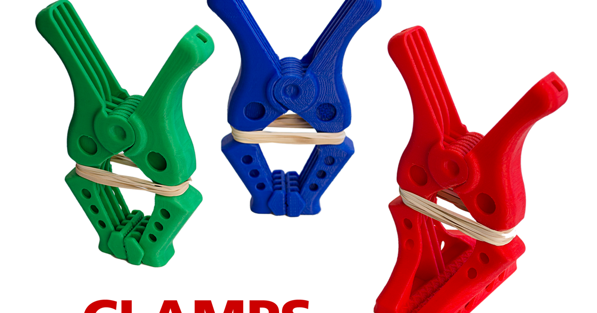 Clamps by KN16 | Download free STL model | Printables.com