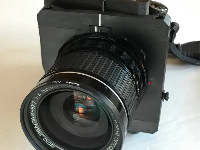 Tilt-Shift Adapter for Pentax 67 to Canon EF