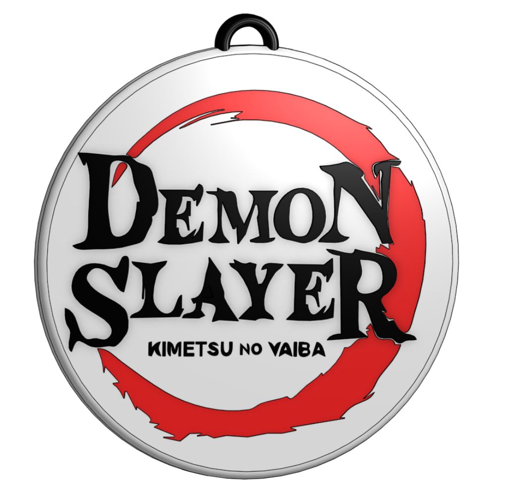 Miniatura 2 do modelo 3D Demon Slayer Keychains