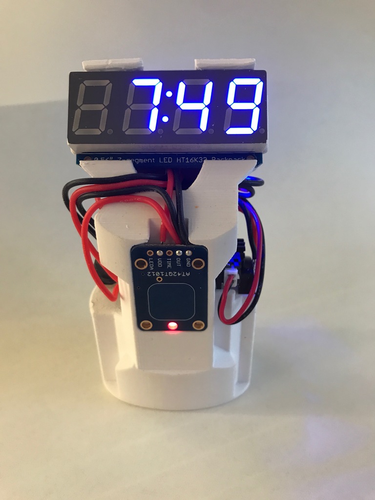Miniatura 7 do modelo 3D GPS Clock