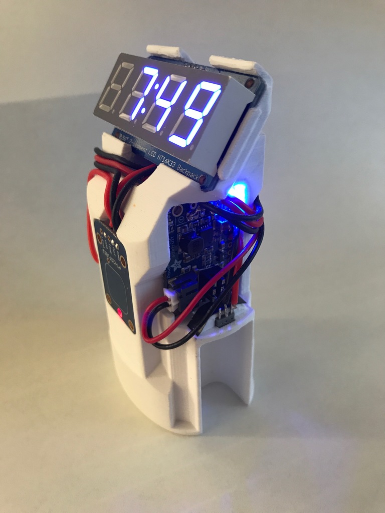 Miniatura 8 do modelo 3D GPS Clock