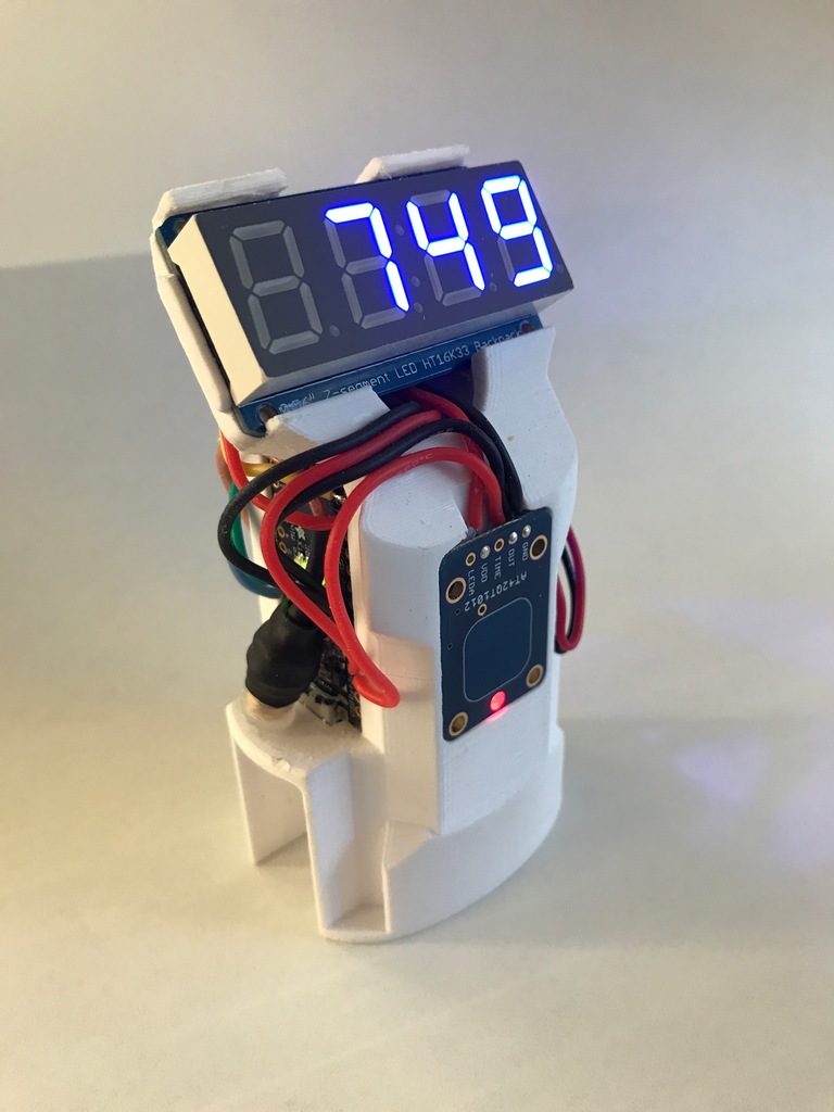 Miniatura 9 do modelo 3D GPS Clock