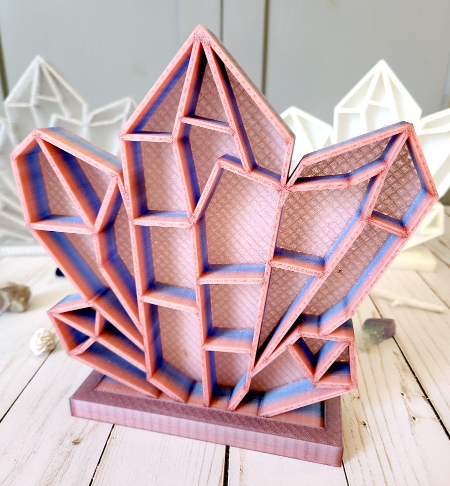 Small Crystal Display Shelf