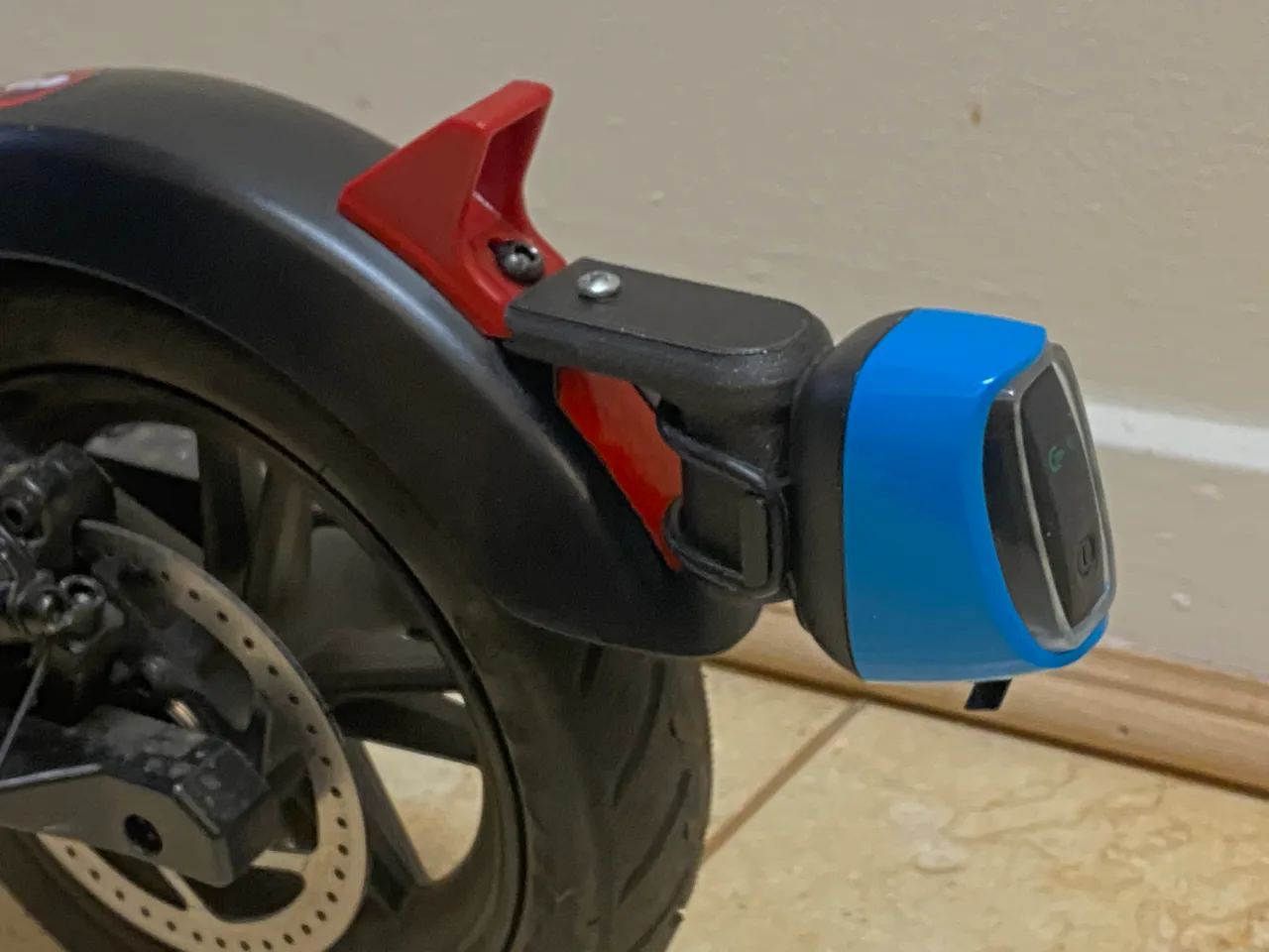 Scooter Tail Light Base Holder by FP IDeas | Download free STL model ...
