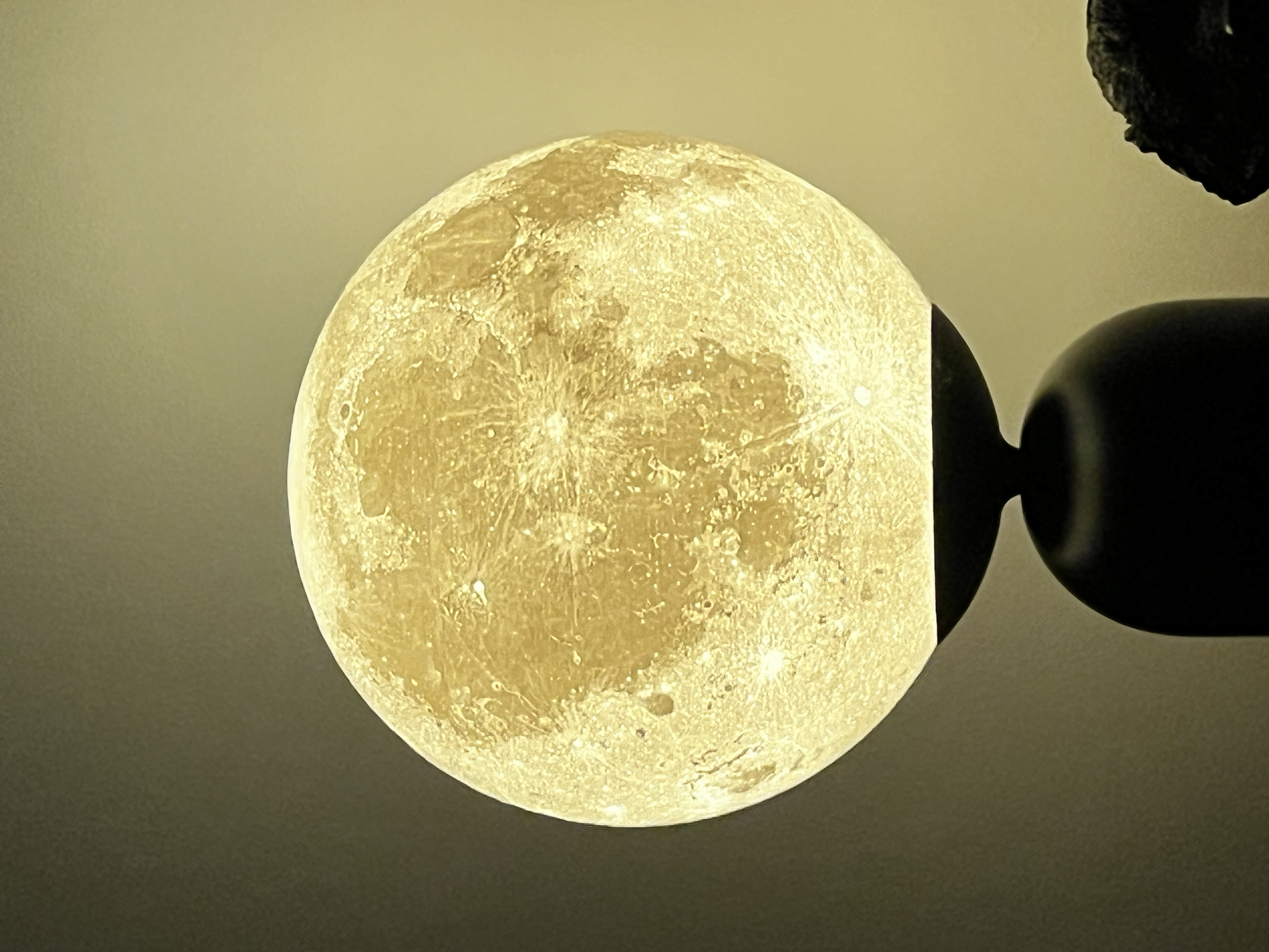 Lithophane Moon by Carl D | Download free STL model | Printables.com