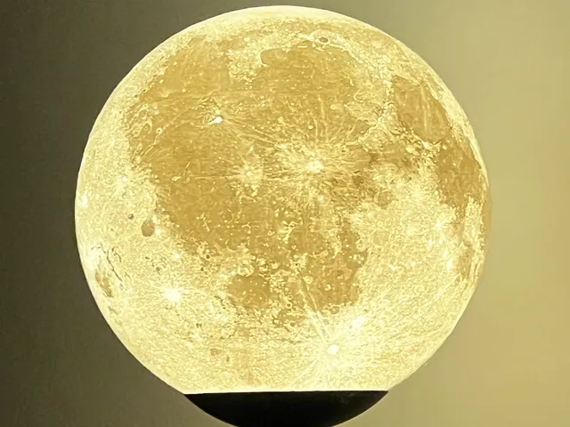 Lithophane Moon