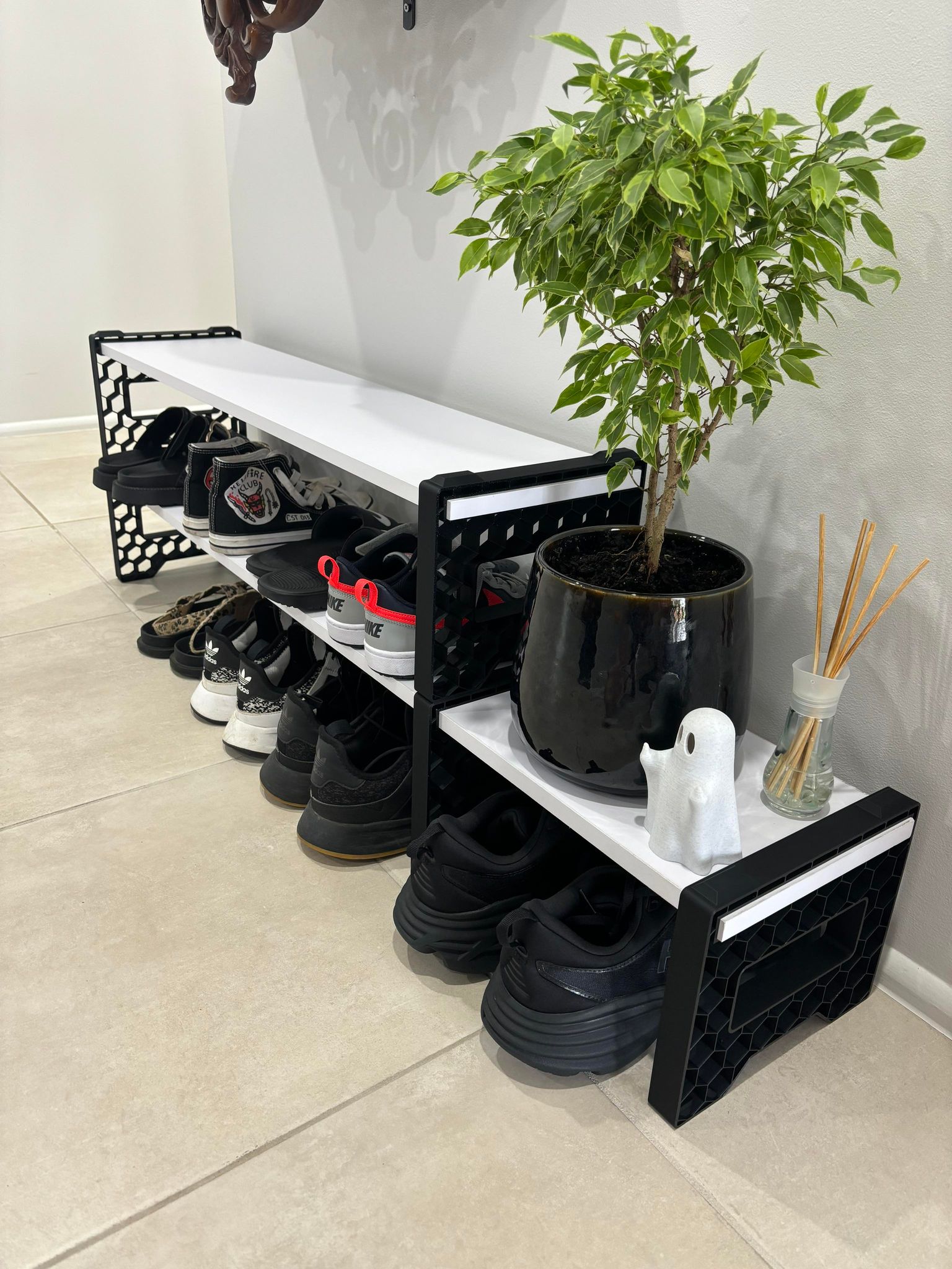 Stackable Shoe Rack Bunnings Version by endless Download free STL model Printables