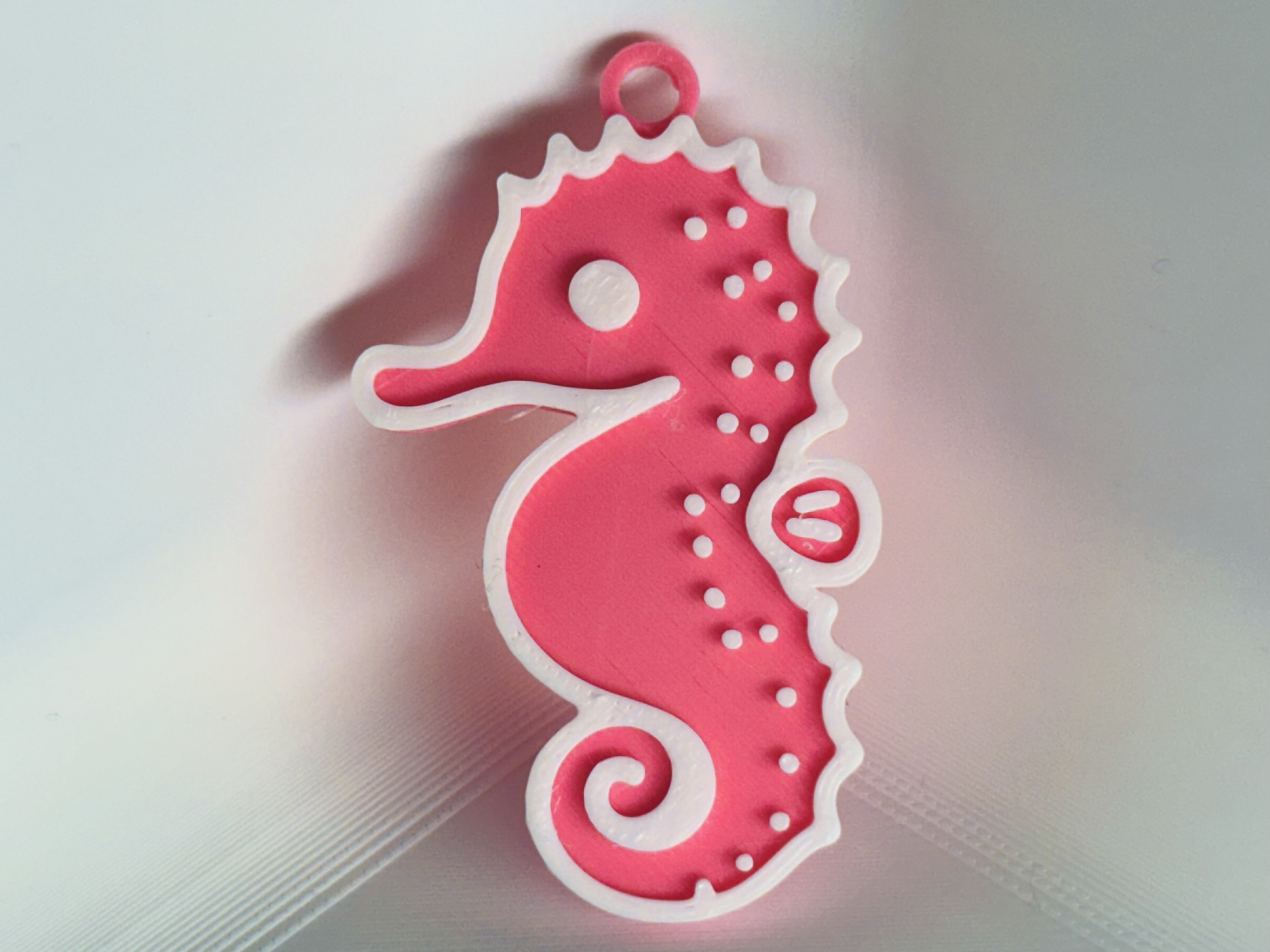 Cute Seahorse Keychain