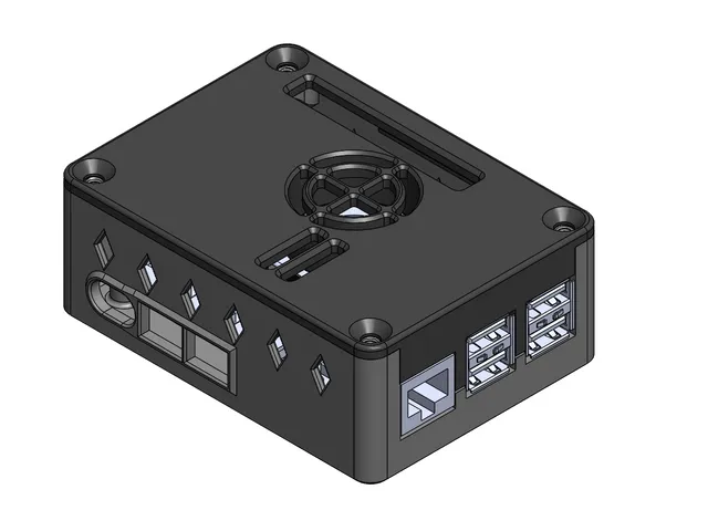 Raspberry Pi 5 Active Cooler Case