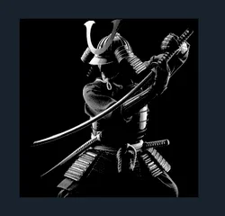 Samurai B&W art2 " Filament Painting "