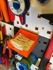 Q-Tip holder for "Tool Storage System - Brunos"