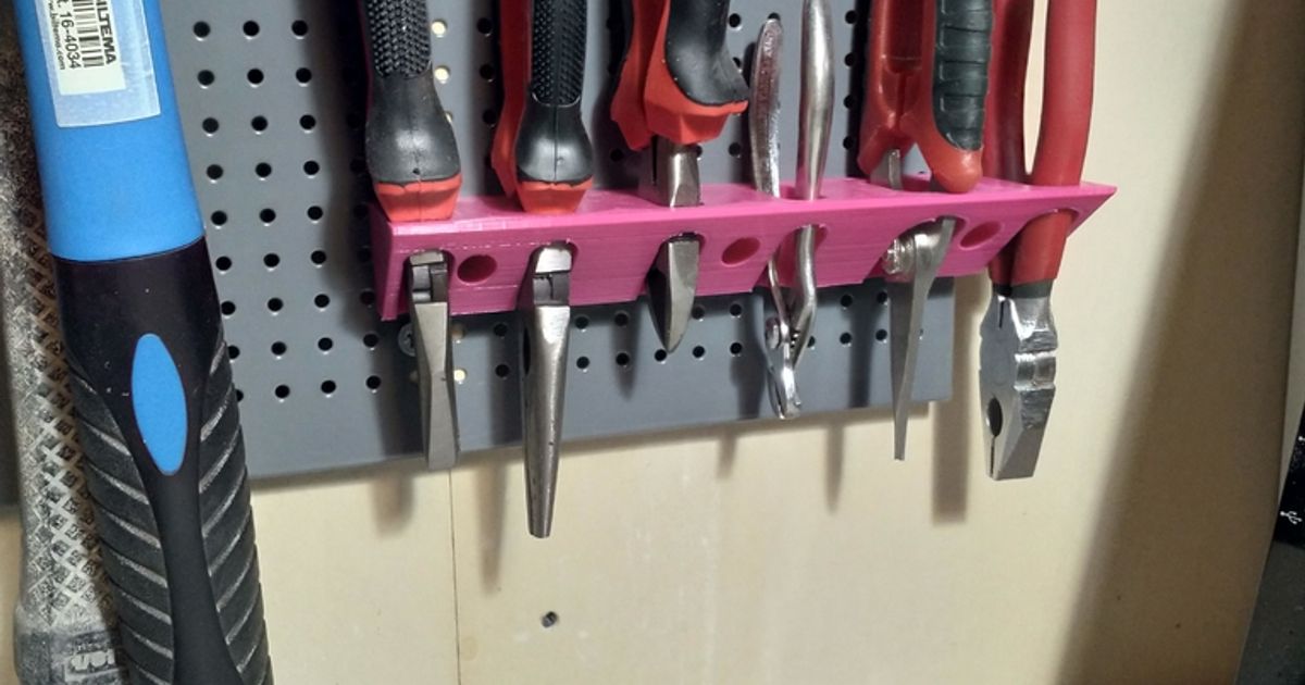 Biltema Pegboard Pliers by ippe Download free STL model