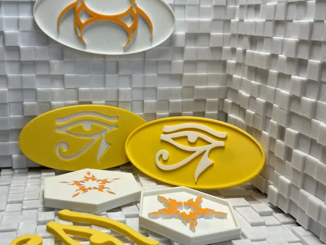 Stargate Goa'uld Symbols and Fridge Magnets
