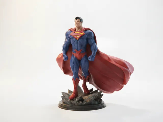 Superman Statue DC Comics Hero 3D Printable