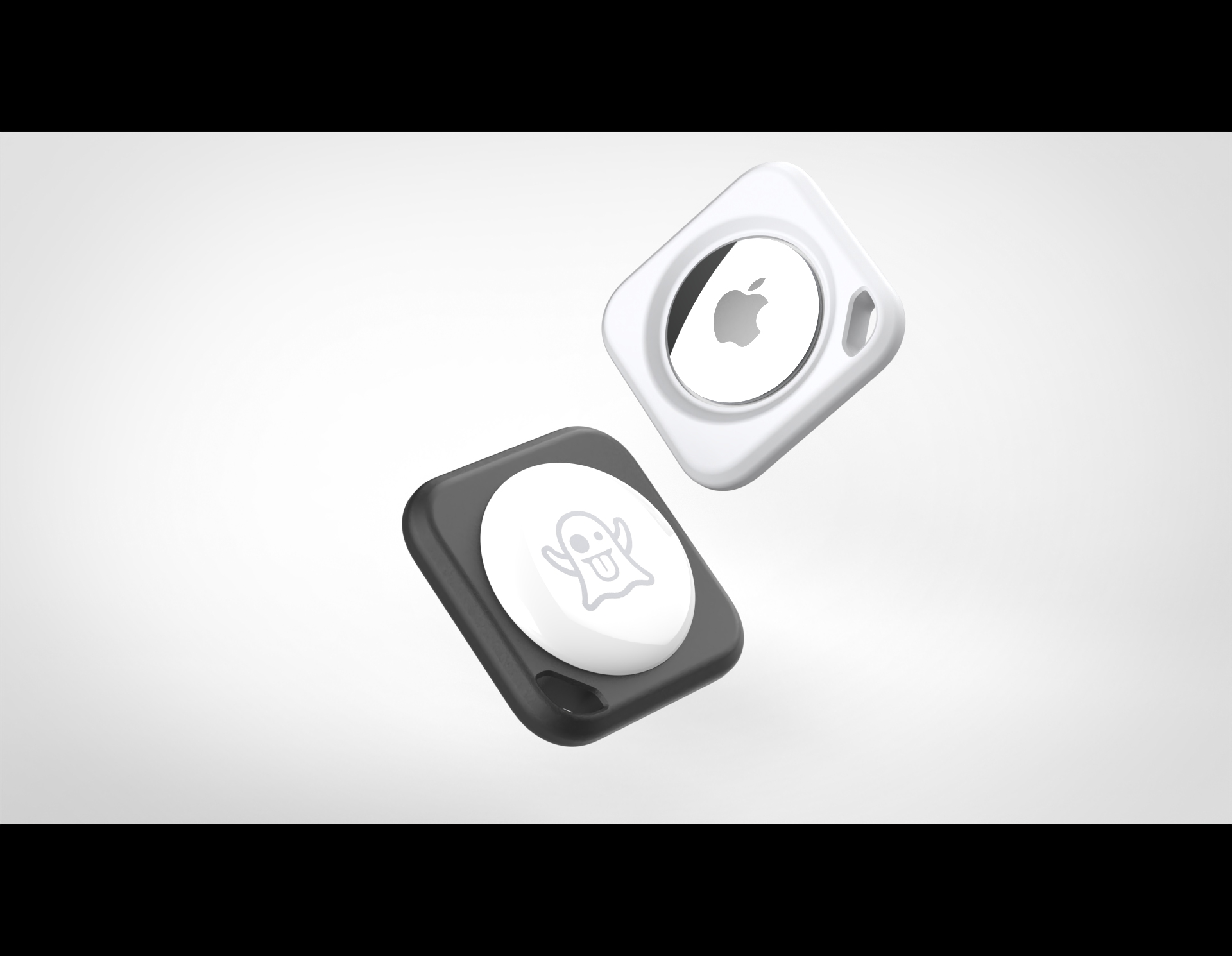 New  Square Air Tag Secure Holder