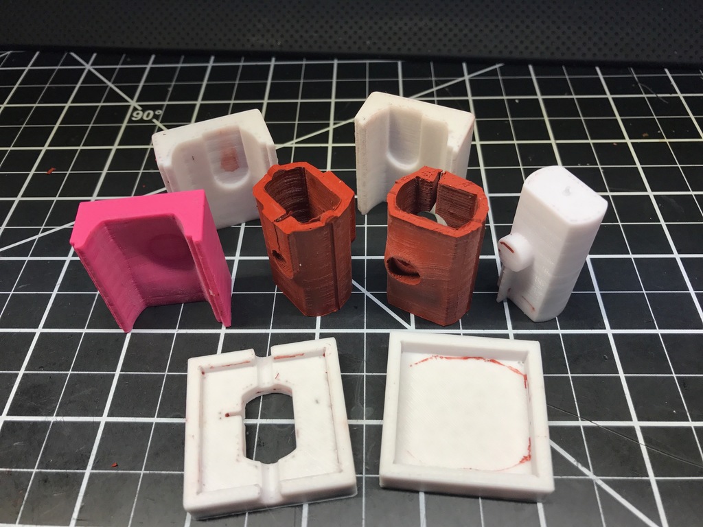 Reusable mold for silicone boot for Wanhao D6 hotend by Empiricus ...