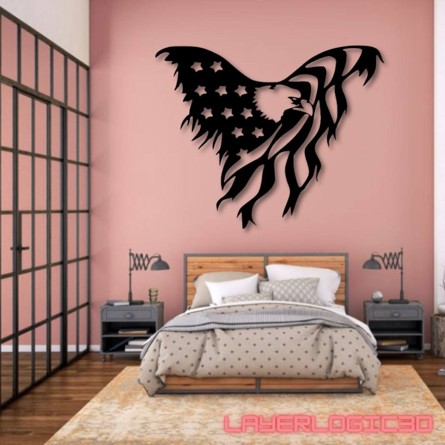 American Flag Eagle