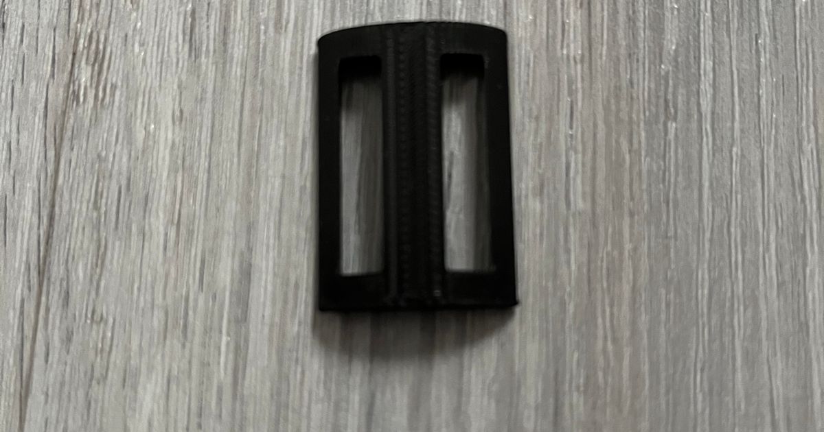 Double Passant Pour Sangle 50x5mm AISI 316 - Boucle Métal Pour Yacht Et Marine | Résistance Corrosion