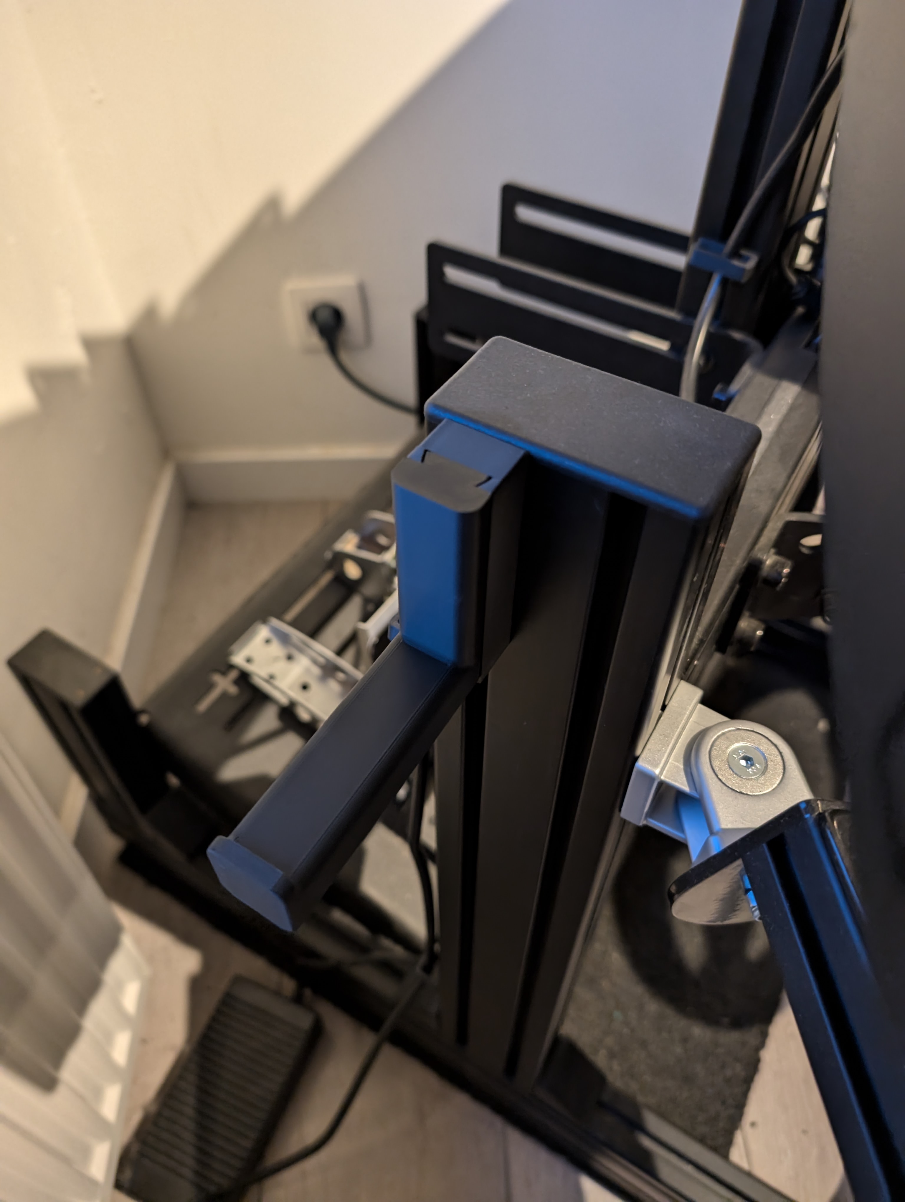 Sim Racing Headset Holder (for 8040 profile rigs)