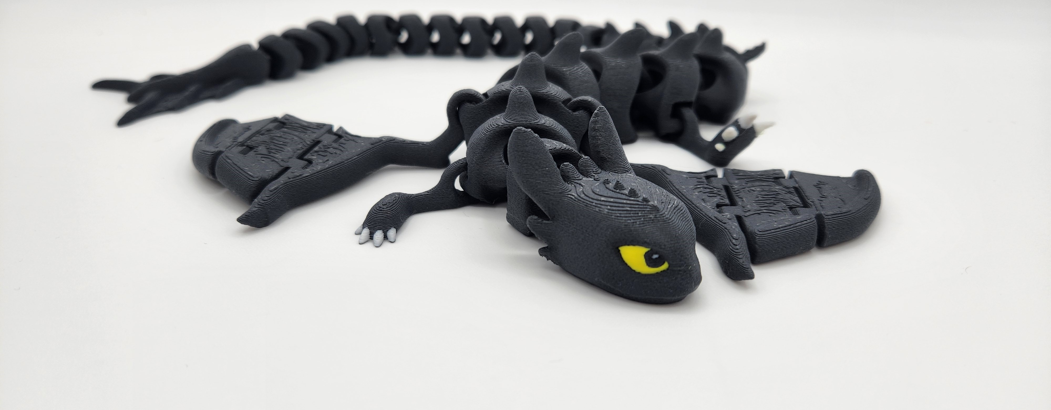 FLEXI TOOTHLESS & LIGHT FURY by FilliFuu | Printables Store