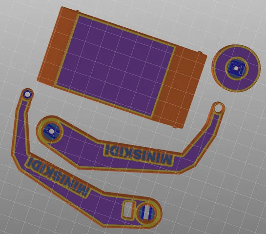 RC SkidSteer V3.0 Printability Upgrades