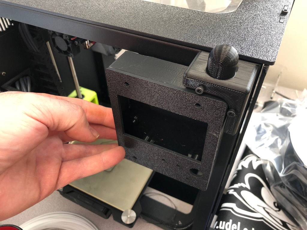 Printed Solid Lulzbot Mini Enclosure Bracket for LCD by PrintedSolid ...