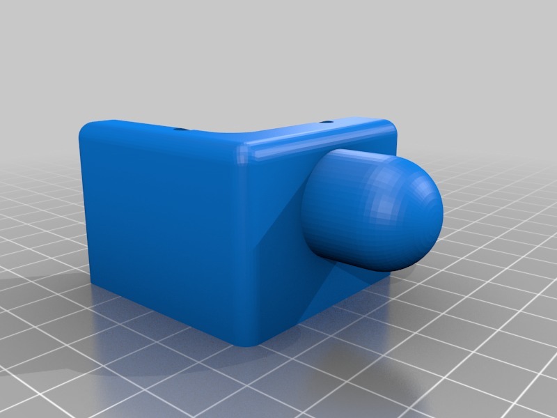 Printed Solid Lulzbot Mini Enclosure Bracket for LCD by PrintedSolid ...