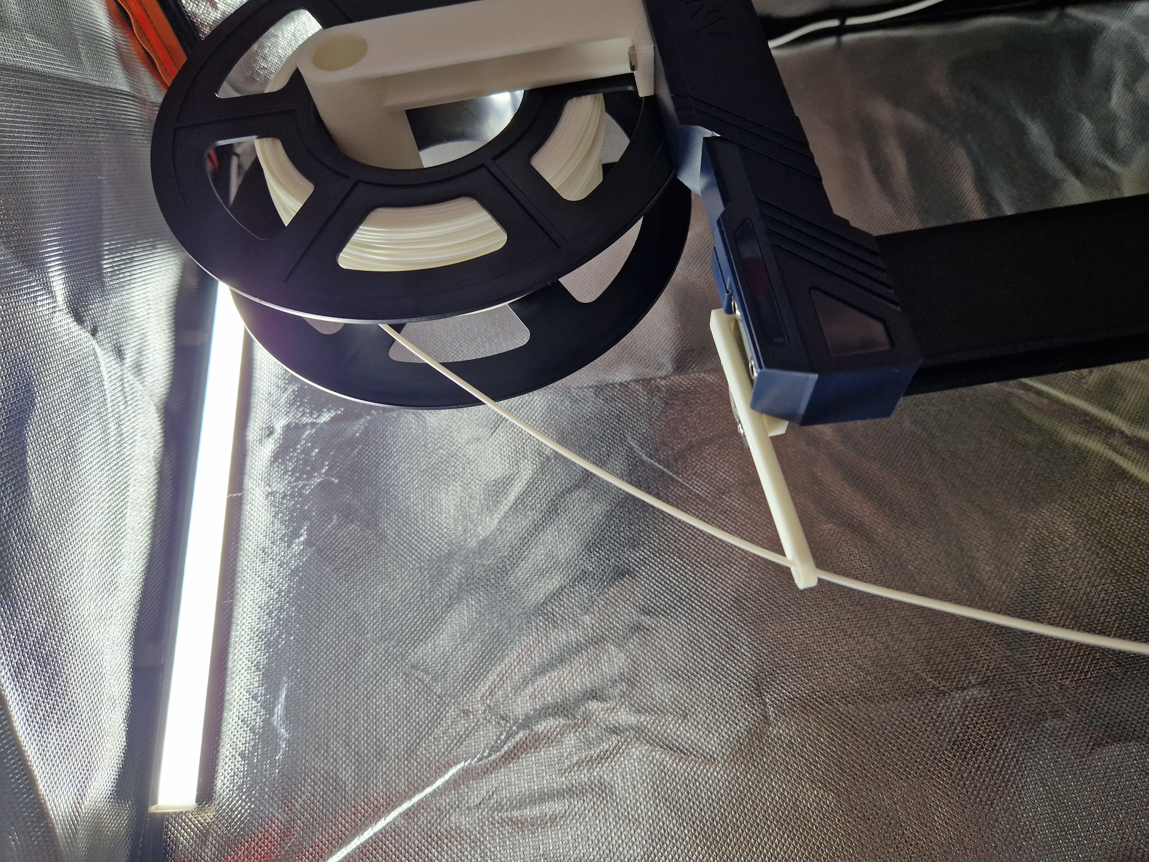 Anycubic Kobra 2 Filament Guide Sideways