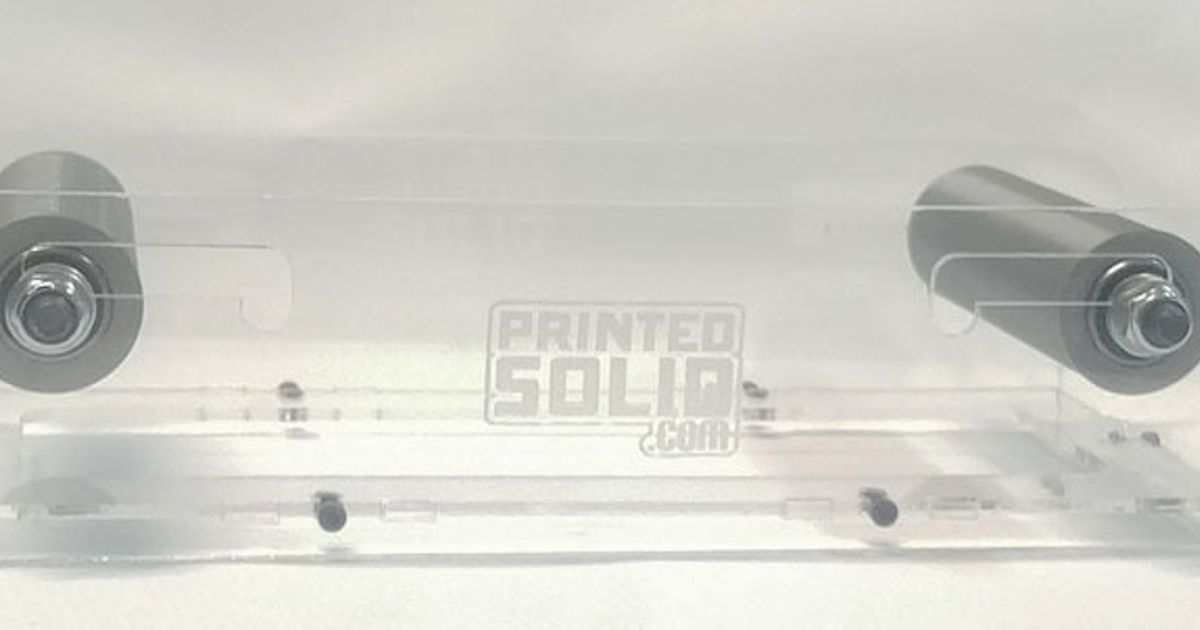 Printed Solid filament spool holder by PrintedSolid | Download free STL ...
