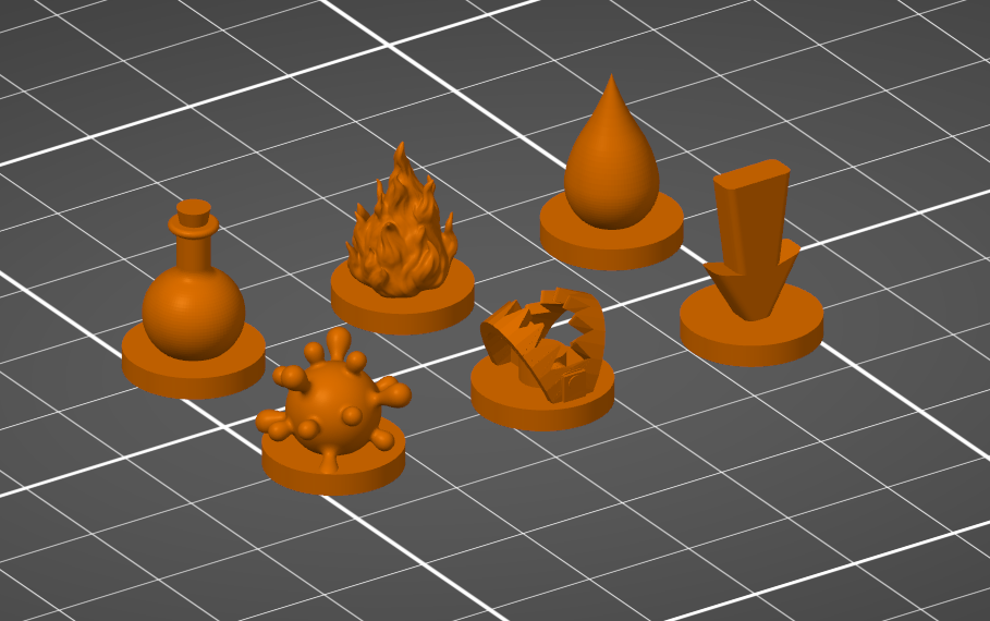 Guild Ball - Condition Tokens (WIP)