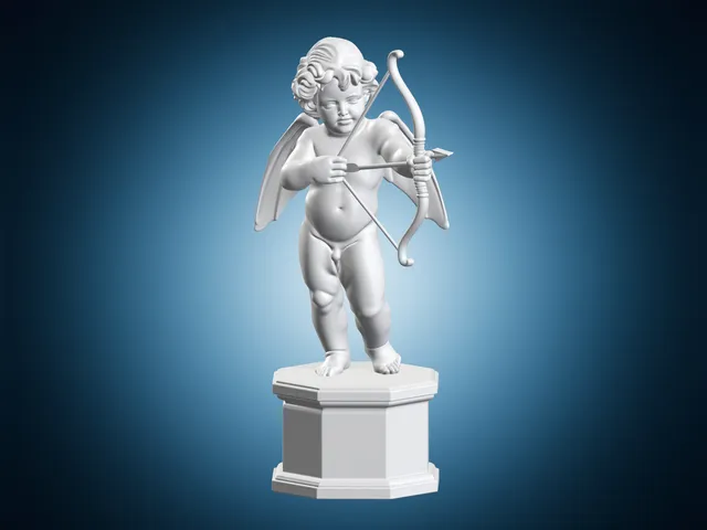 Cupid Angel Sculture