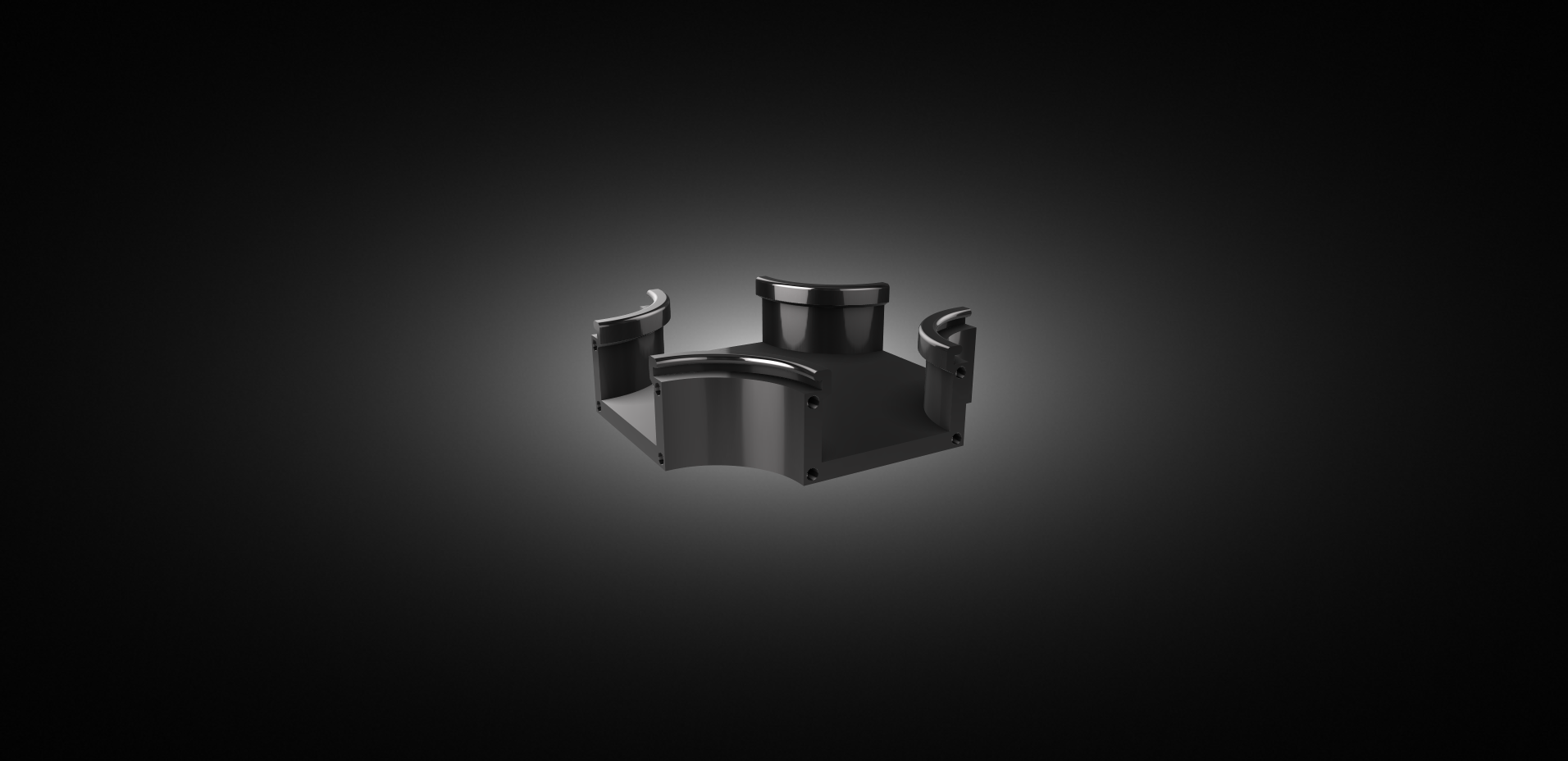 Wireway – 4-Way Junction Pack
