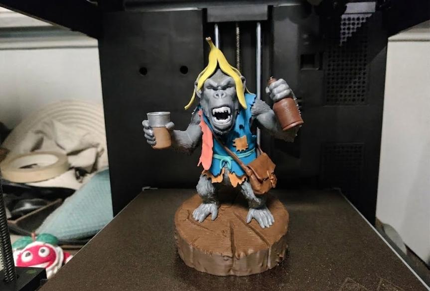 Angry Drunk Chimp (Axel)