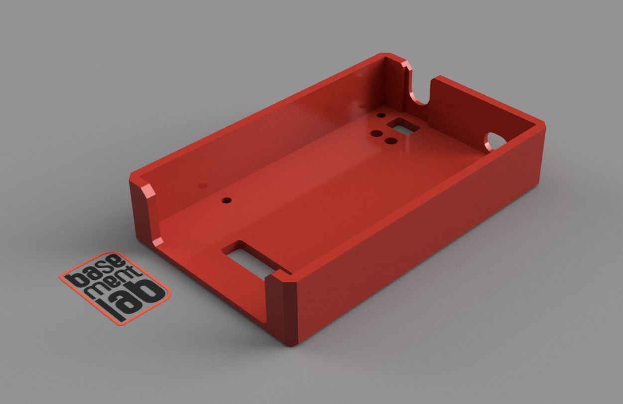 Case for ZK502C Digital Power Audio Amplifier board 3D model