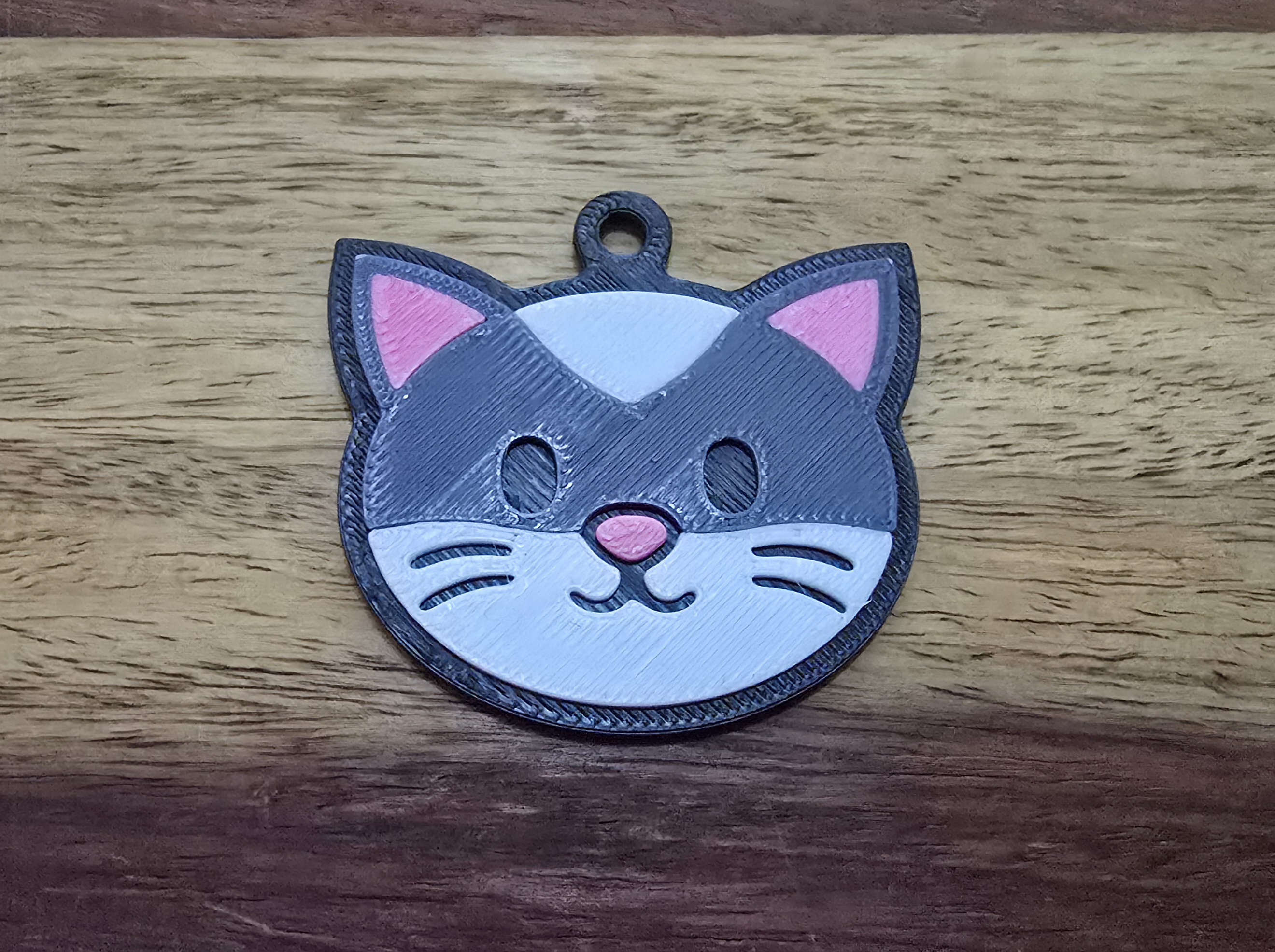 Multicolor Cat keyring (Animal Collection)