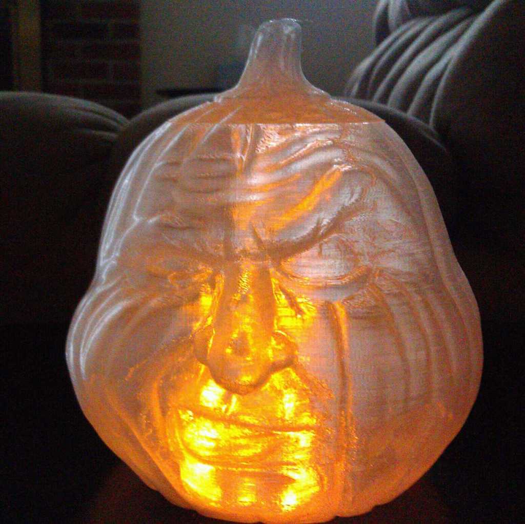 Grumpy Jack O'Lantern