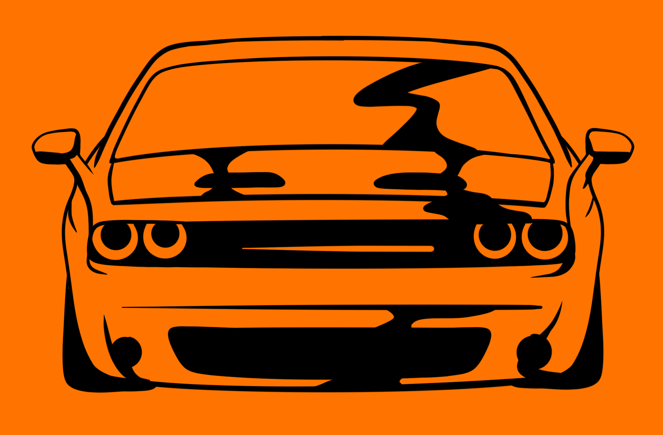 Hellcat Challenger Wall Art