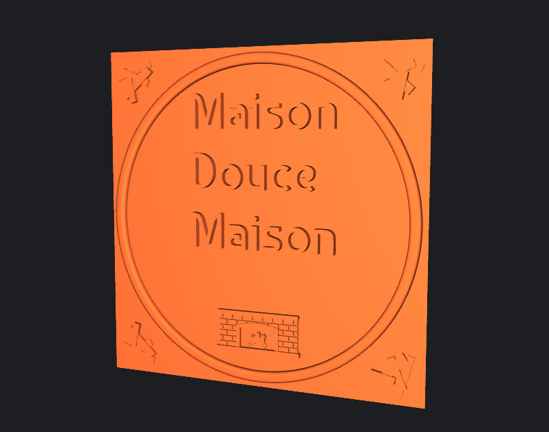 ownMade - Tile Sayings Maison Douce Maison