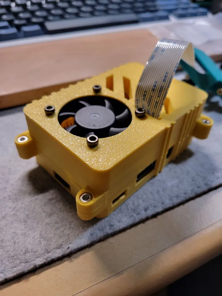 Raspberry Pi 3b case with fan by Giacomo Zema | Download free STL model ...