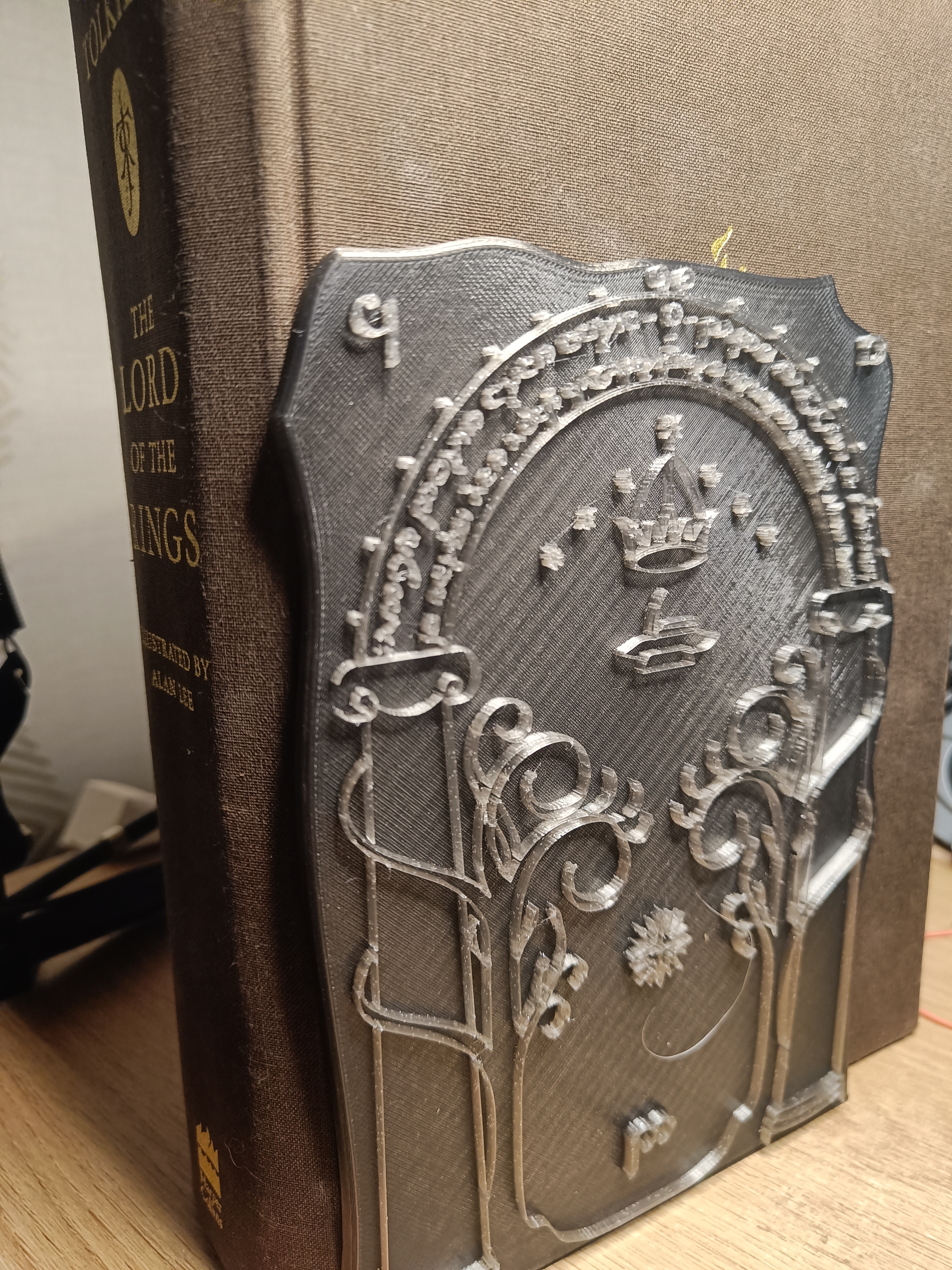 Durin's Door bookend