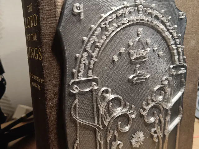 Durin's Door bookend